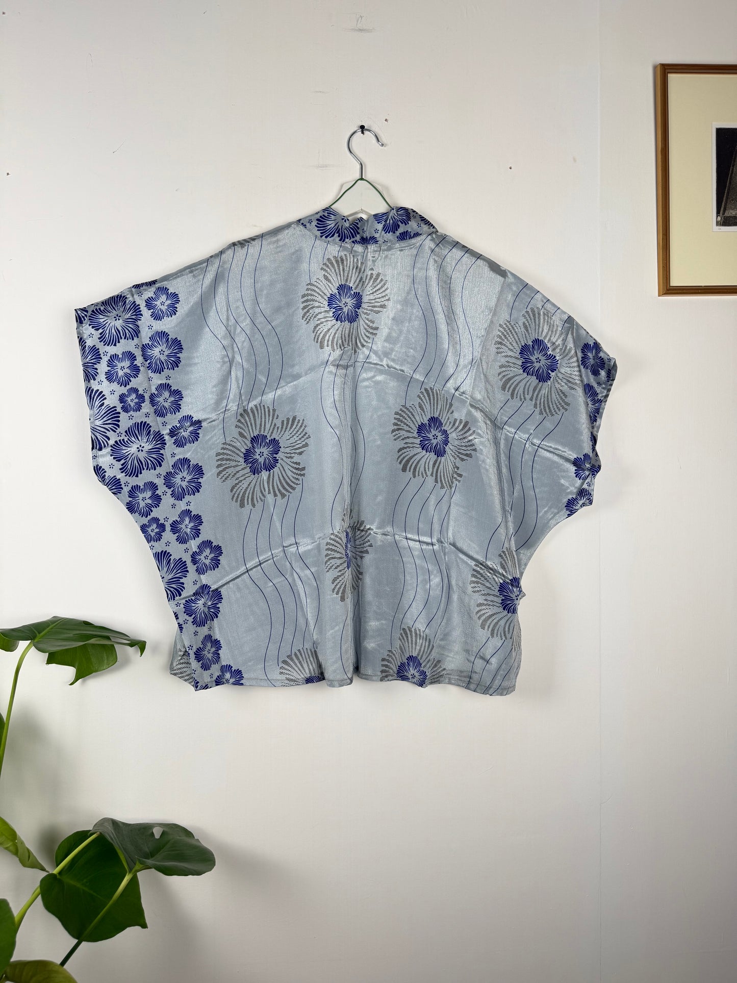 Vintage Saree Silk Shrug Blouse