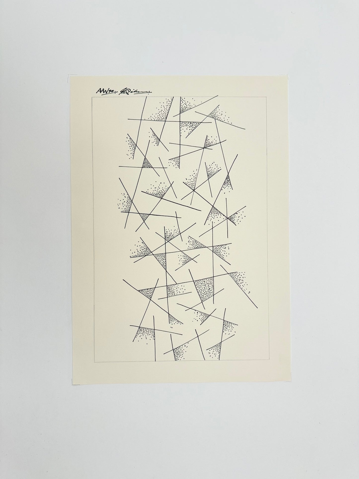 Monochromatic Original Artwork No.205 - ARTHUR ALLAN WILSON, Scottish | 1944-2024