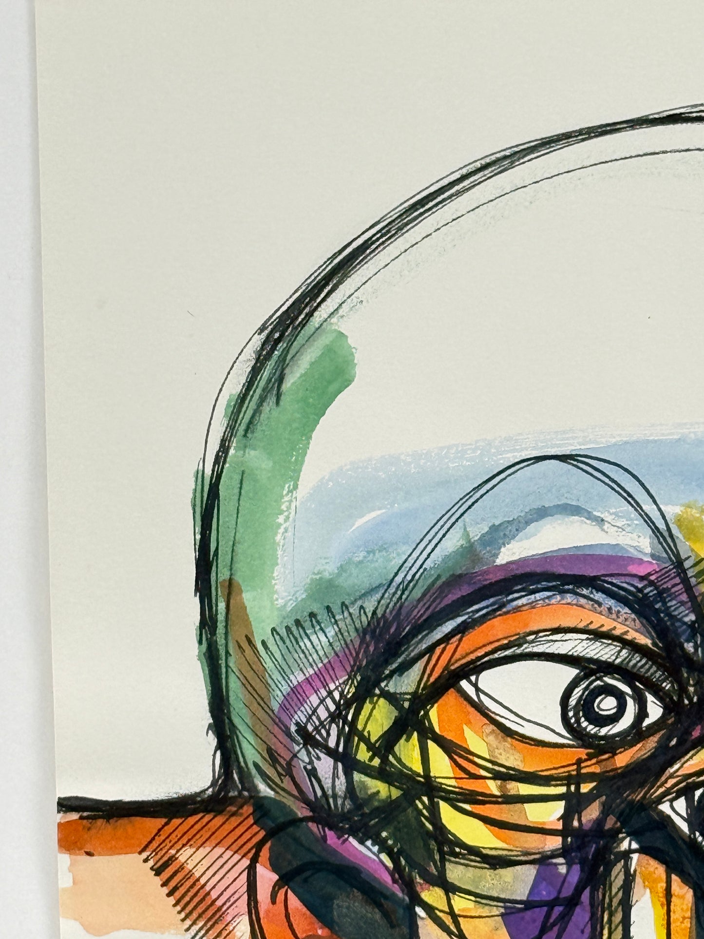 Colour Wash Original Artwork No.401 - ARTHUR ALLAN WILSON, Scottish | 1944-2024
