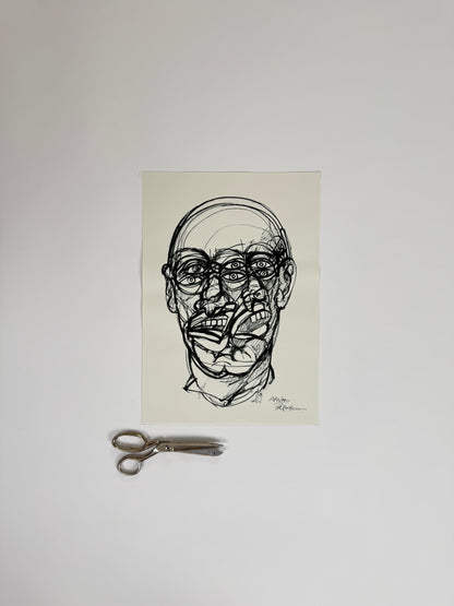 Monochromatic Original Artwork No.282 - ARTHUR ALLAN WILSON, Scottish | 1944-2024