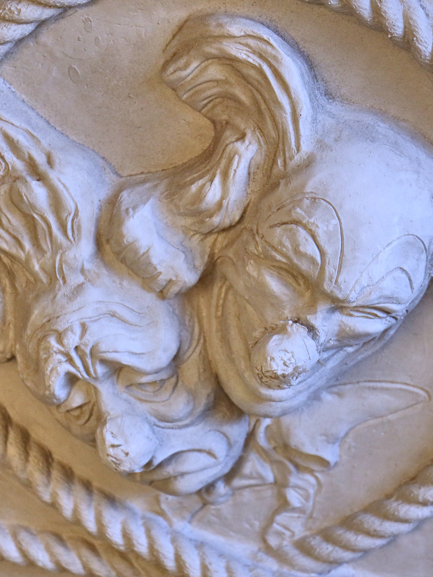 Large Plaster “Comedy & Tragedy” Theatre Panels