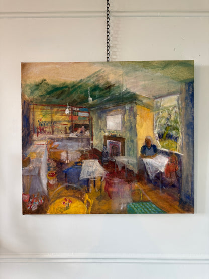 Cafe Interior - JANE PARKHOUSE British | 1951-1990