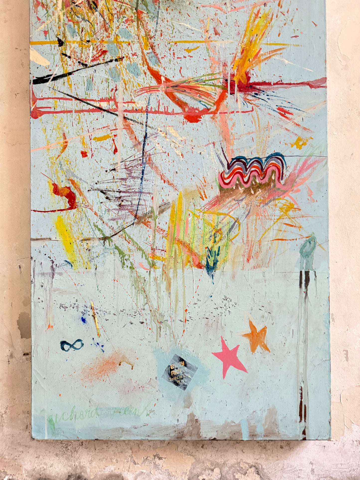 A Large Abstract - Richard Green 1969