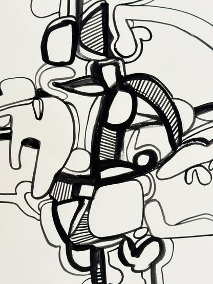 Monochromatic Original Artwork No.252 - ARTHUR ALLAN WILSON, Scottish | 1944-2024