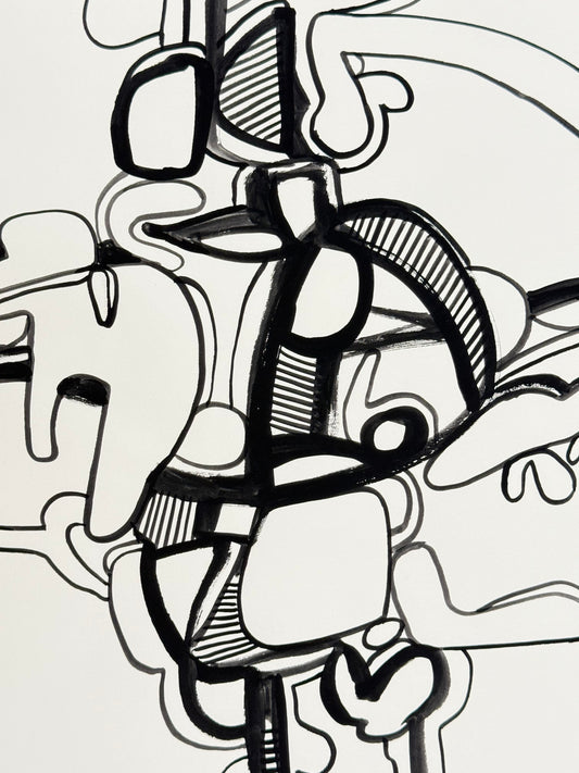 Monochromatic Original Artwork No.252 - ARTHUR ALLAN WILSON, Scottish | 1944-2024