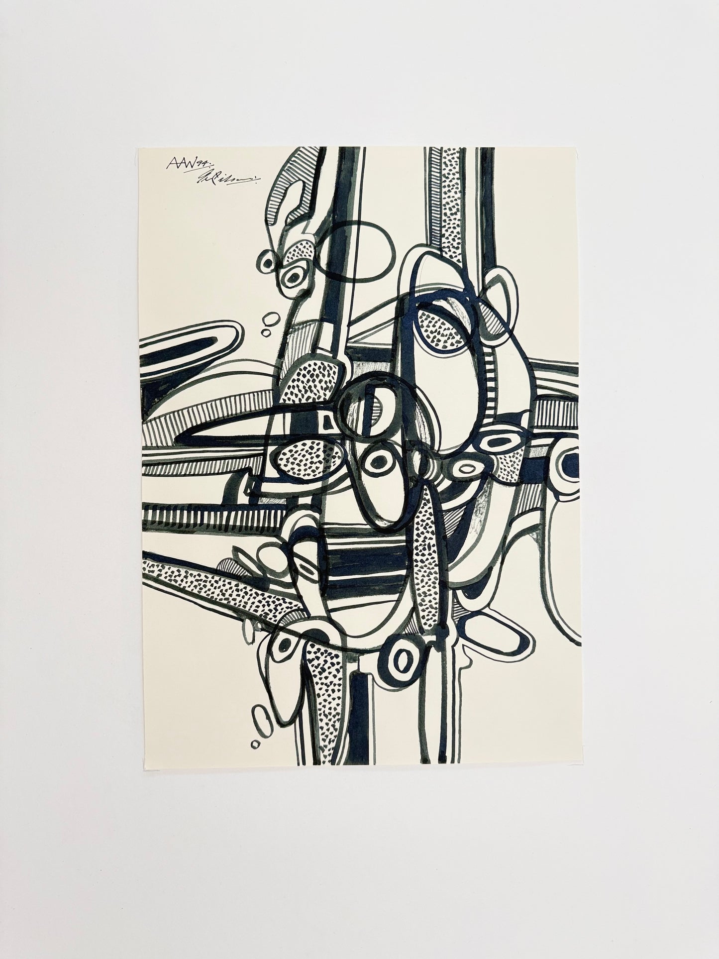 Monochromatic Original Artwork No.241 - ARTHUR ALLAN WILSON, Scottish | 1944-2024
