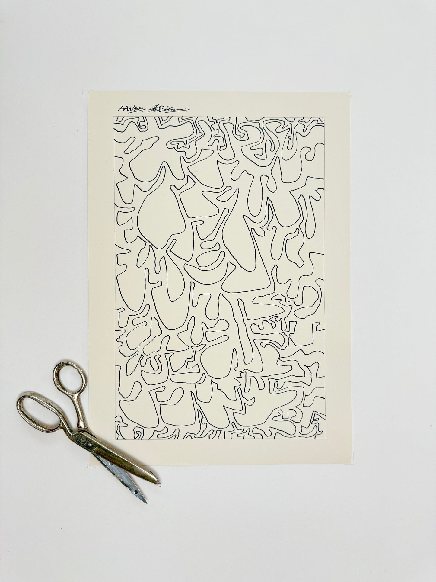 Monochromatic Original Artwork No.228- ARTHUR ALLAN WILSON, Scottish | 1944-2024