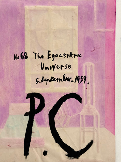 No. 68 The Egocentric Universe - PETER CROTTY, British | 1943-present