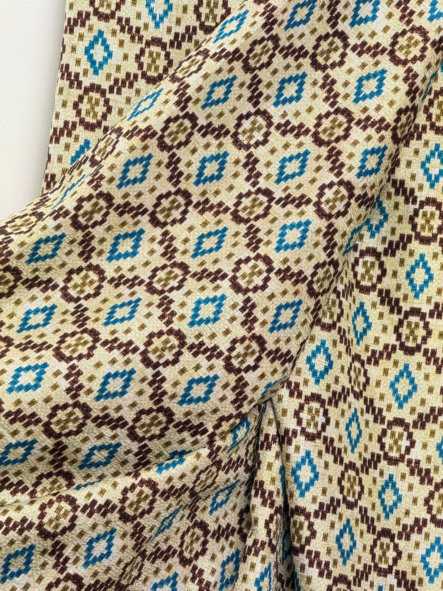 Vintage Pure Silk Saree Fabric