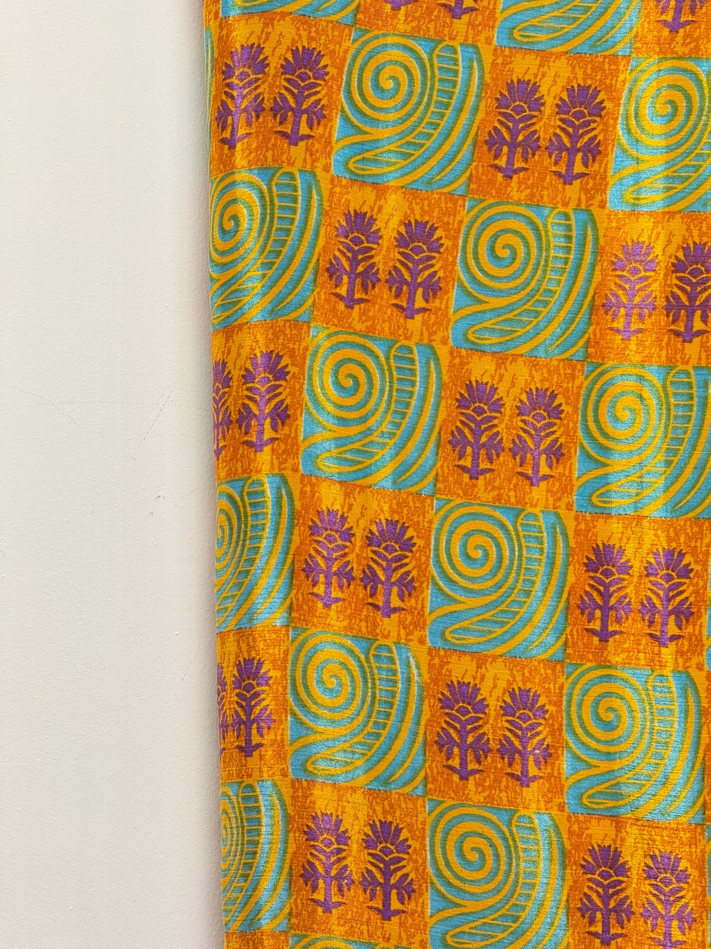 Vintage Pure Silk Saree Fabric