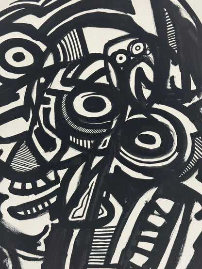 Monochromatic Original Artwork No.313 - ARTHUR ALLAN WILSON, Scottish | 1944-2024
