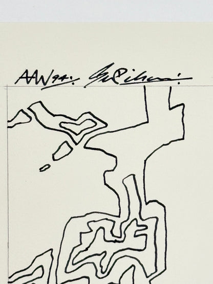 Monochromatic Original Artwork No.230 - ARTHUR ALLAN WILSON, Scottish | 1944-2024