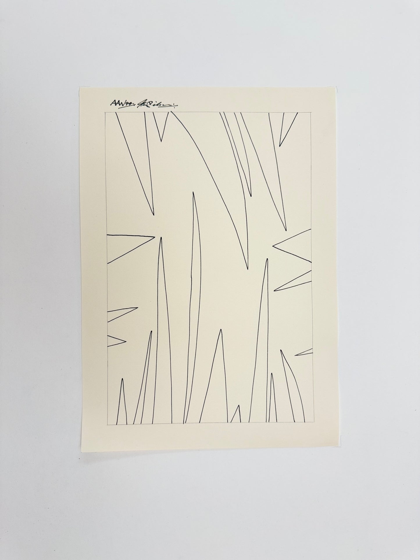 Monochromatic Original Artwork No.224 - ARTHUR ALLAN WILSON, Scottish | 1944-2024