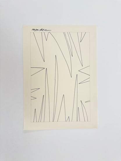 Monochromatic Original Artwork No.224 - ARTHUR ALLAN WILSON, Scottish | 1944-2024