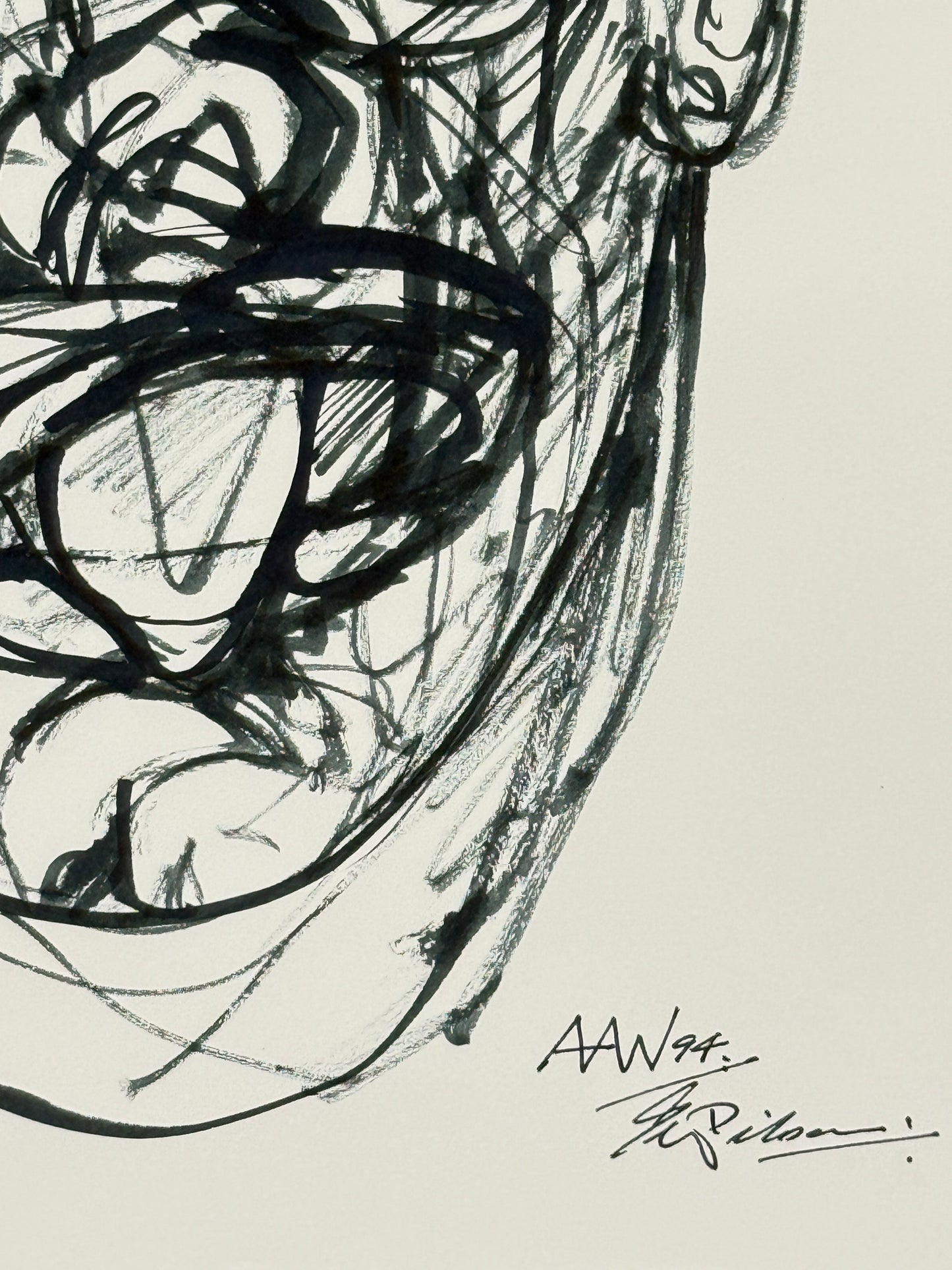 Monochromatic Original Artwork No.284 - ARTHUR ALLAN WILSON, Scottish | 1944-2024