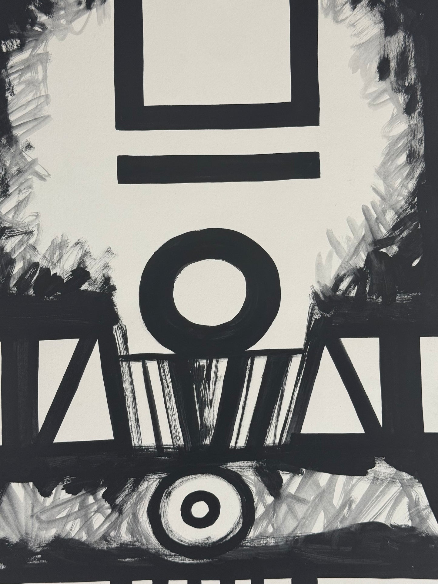 Monochromatic Original Artwork No.308- ARTHUR ALLAN WILSON, Scottish | 1944-2024