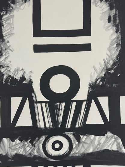 Monochromatic Original Artwork No.308- ARTHUR ALLAN WILSON, Scottish | 1944-2024