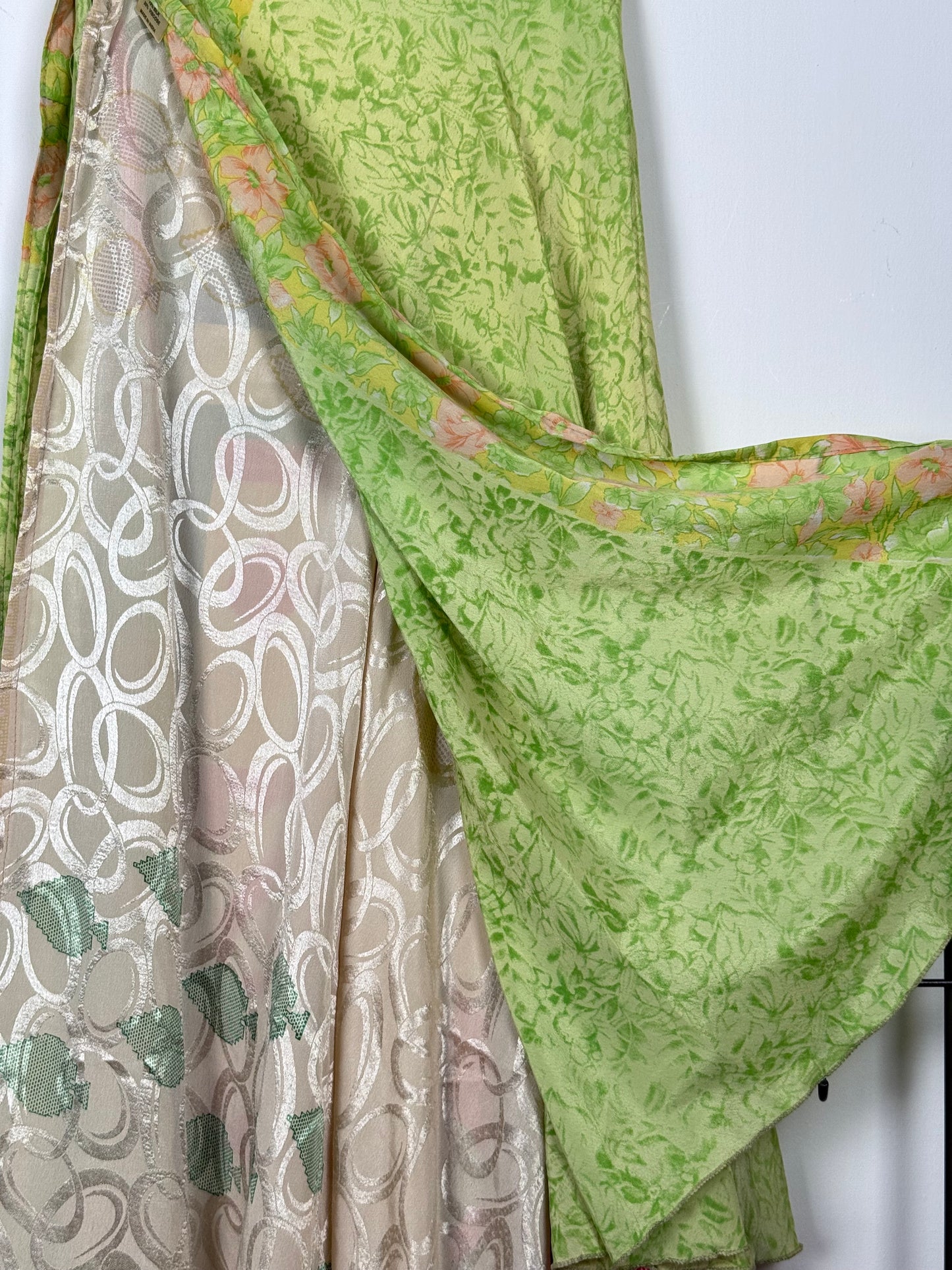 Vintage Saree Silk Wrap Skirt