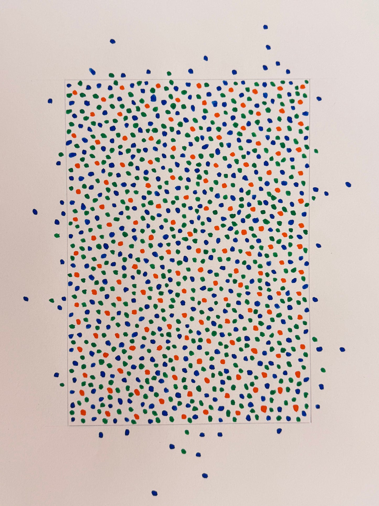 Pointillist Ink on Paper Original Artwork No.17 - ARTHUR ALLAN WILSON, Scottish | 1944-2024