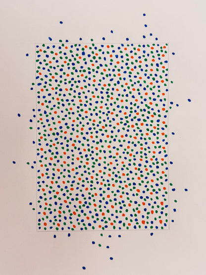 Pointillist Ink on Paper Original Artwork No.17 - ARTHUR ALLAN WILSON, Scottish | 1944-2024