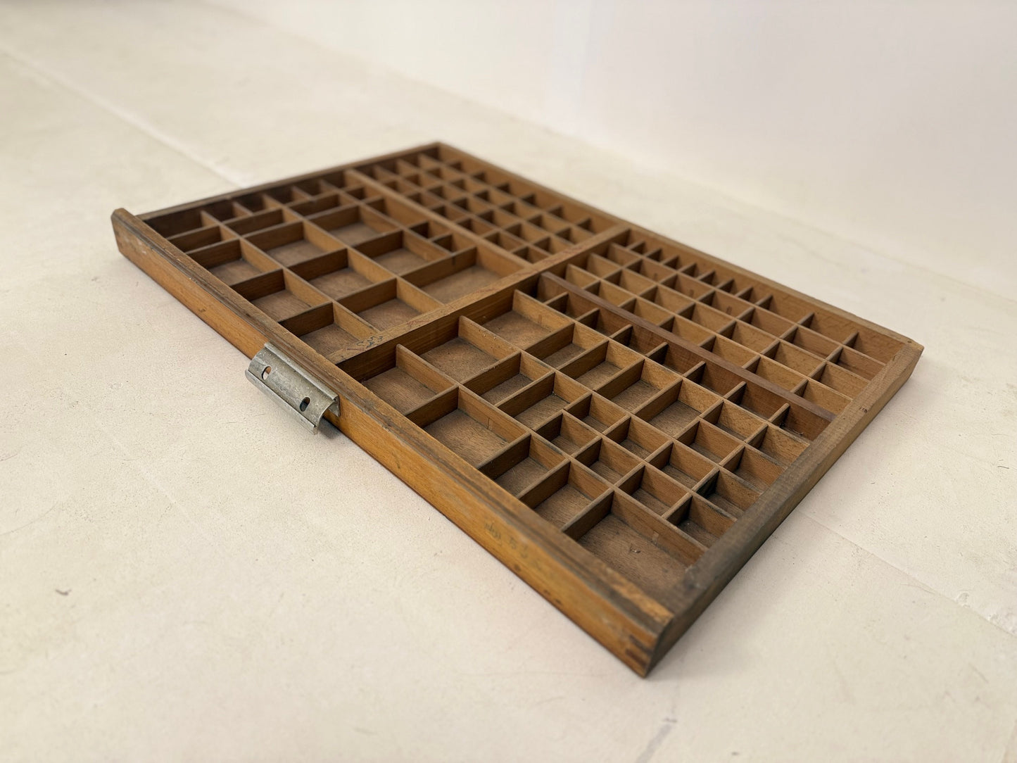 A 1950's French Printers Typeset Tray No 1