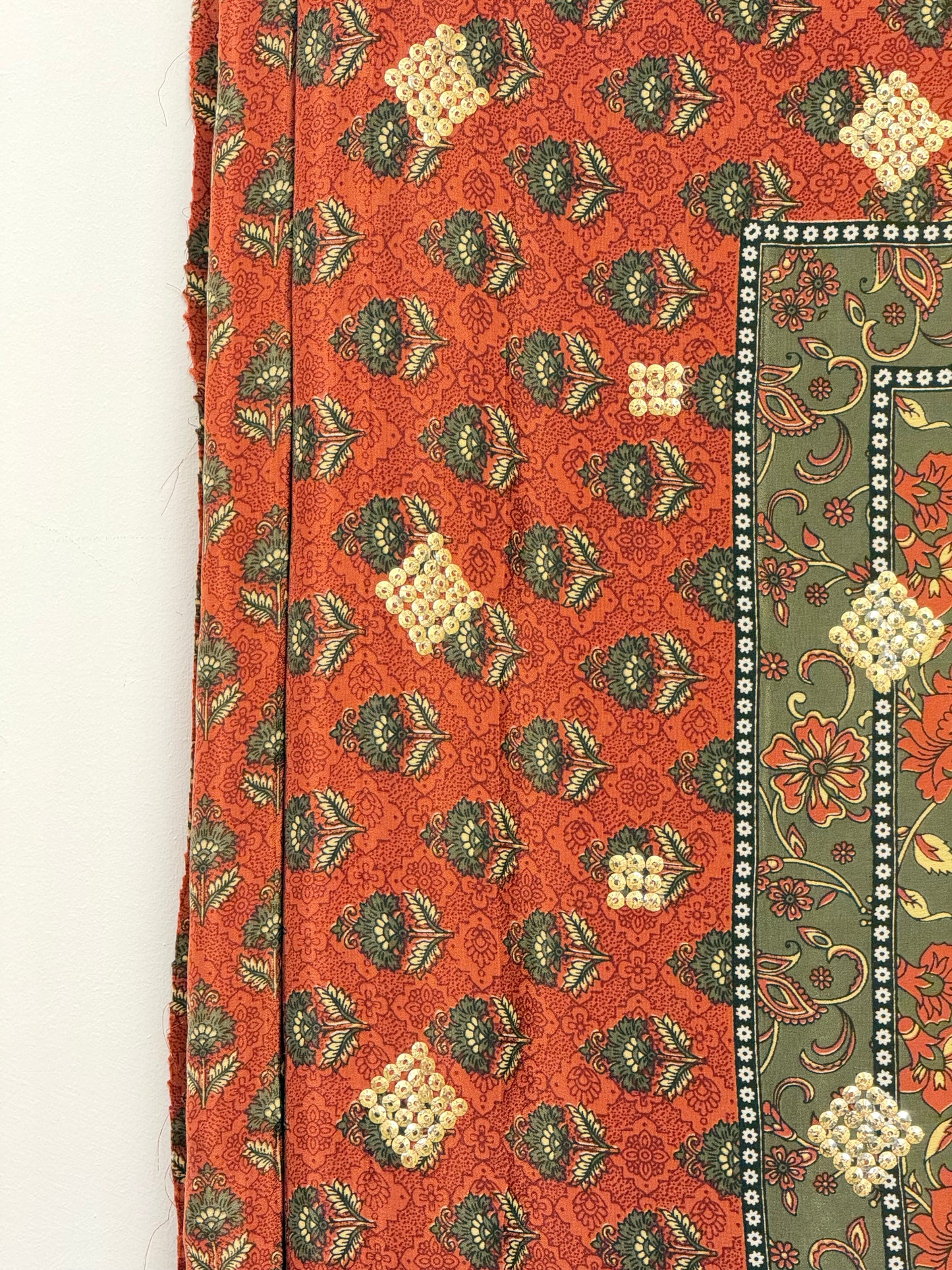 Vintage Pure Silk Saree Fabric