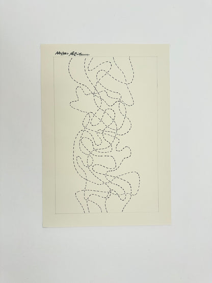Monochromatic Original Artwork No.206 - ARTHUR ALLAN WILSON, Scottish | 1944-2024