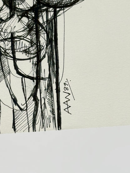 Monochromatic Original Artwork No.274 - ARTHUR ALLAN WILSON, Scottish | 1944-2024