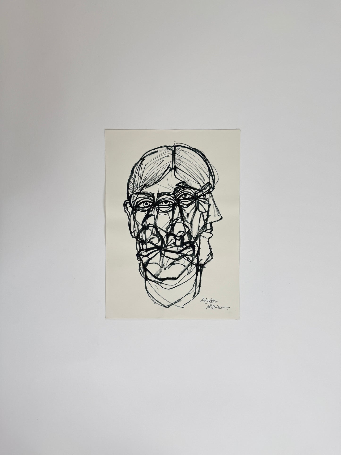 Monochromatic Original Artwork No.280 - ARTHUR ALLAN WILSON, Scottish | 1944-2024