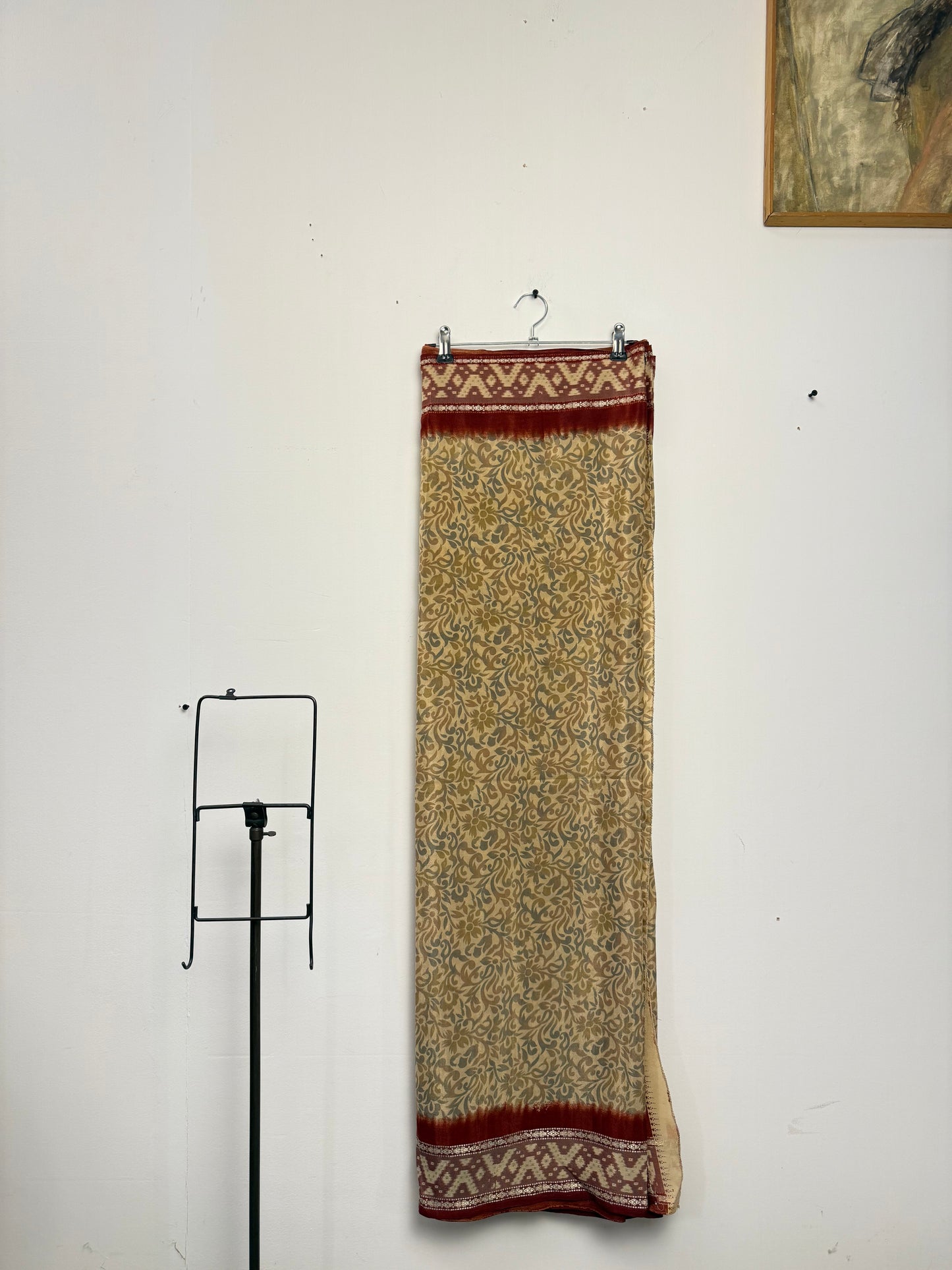 Vintage Pure Silk Saree Fabric