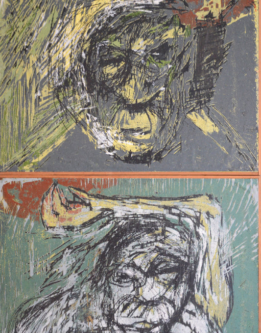 Abstract Studies of Emotional Distortion / H.M. (Michiel Maria Felix Hanot), (c. 1980s-1990s)