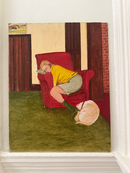 A Nap - British School 1970’s