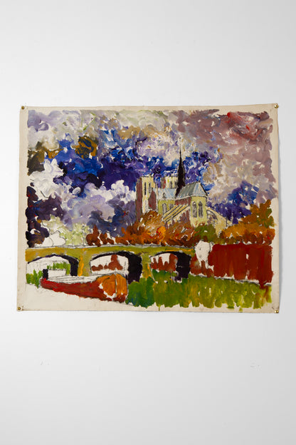 French Cathedral - LEONARD BENNETTS, New Zealand | 1933-2004