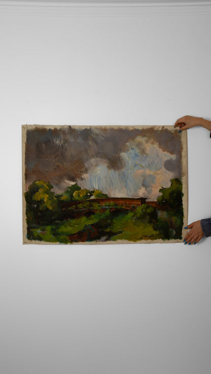 Untitled Landscape - LEONARD BENNETTS, New Zealand | 1933-2004