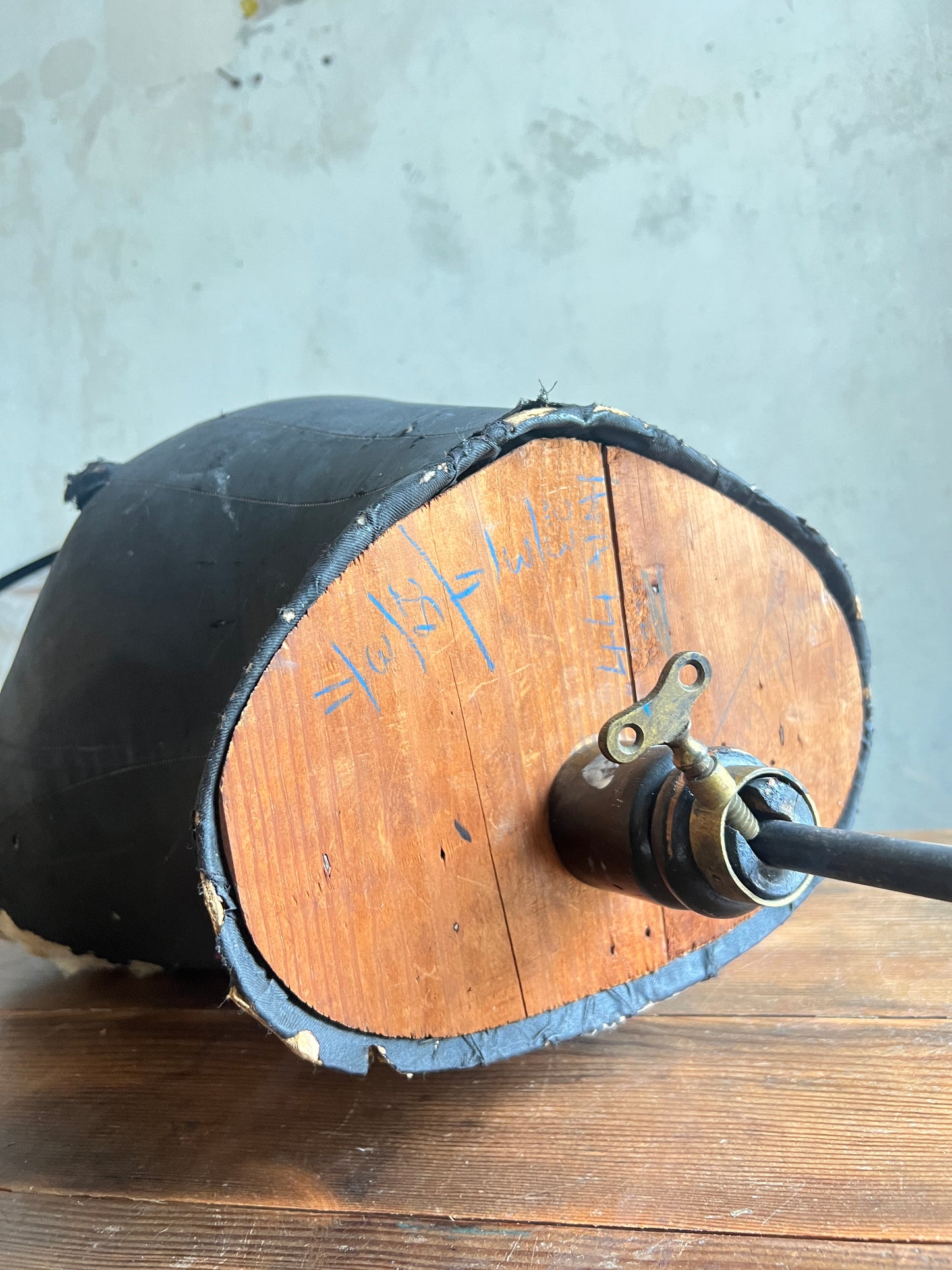 19thC Wasp Waist Mannequin - Edinburgh Brass Label