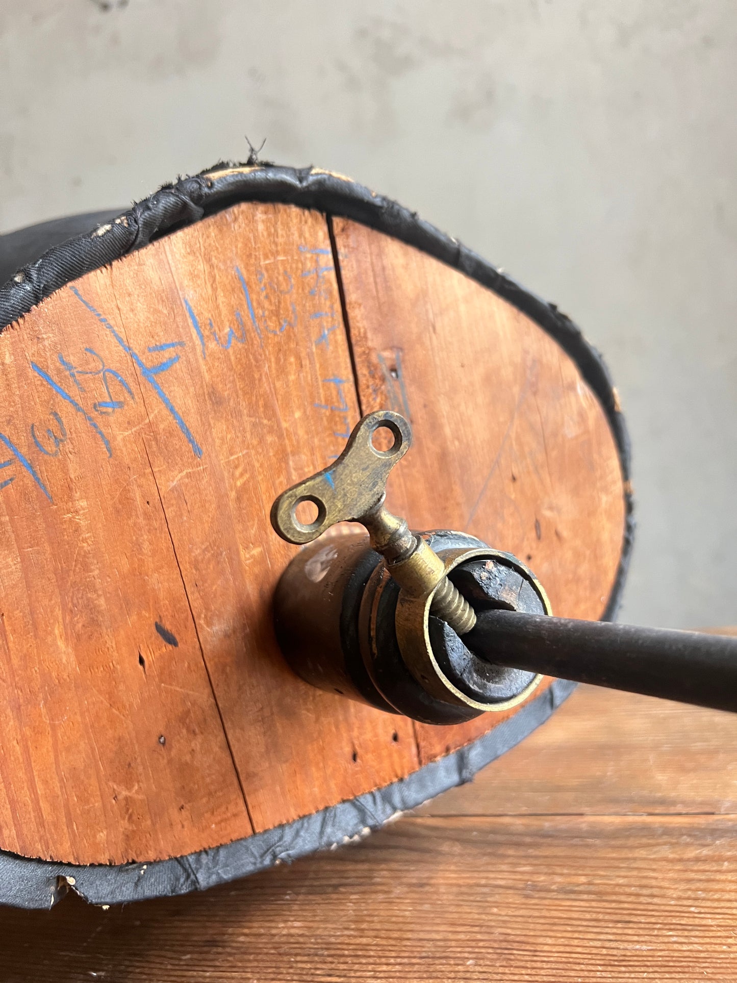 19thC Wasp Waist Mannequin - Edinburgh Brass Label
