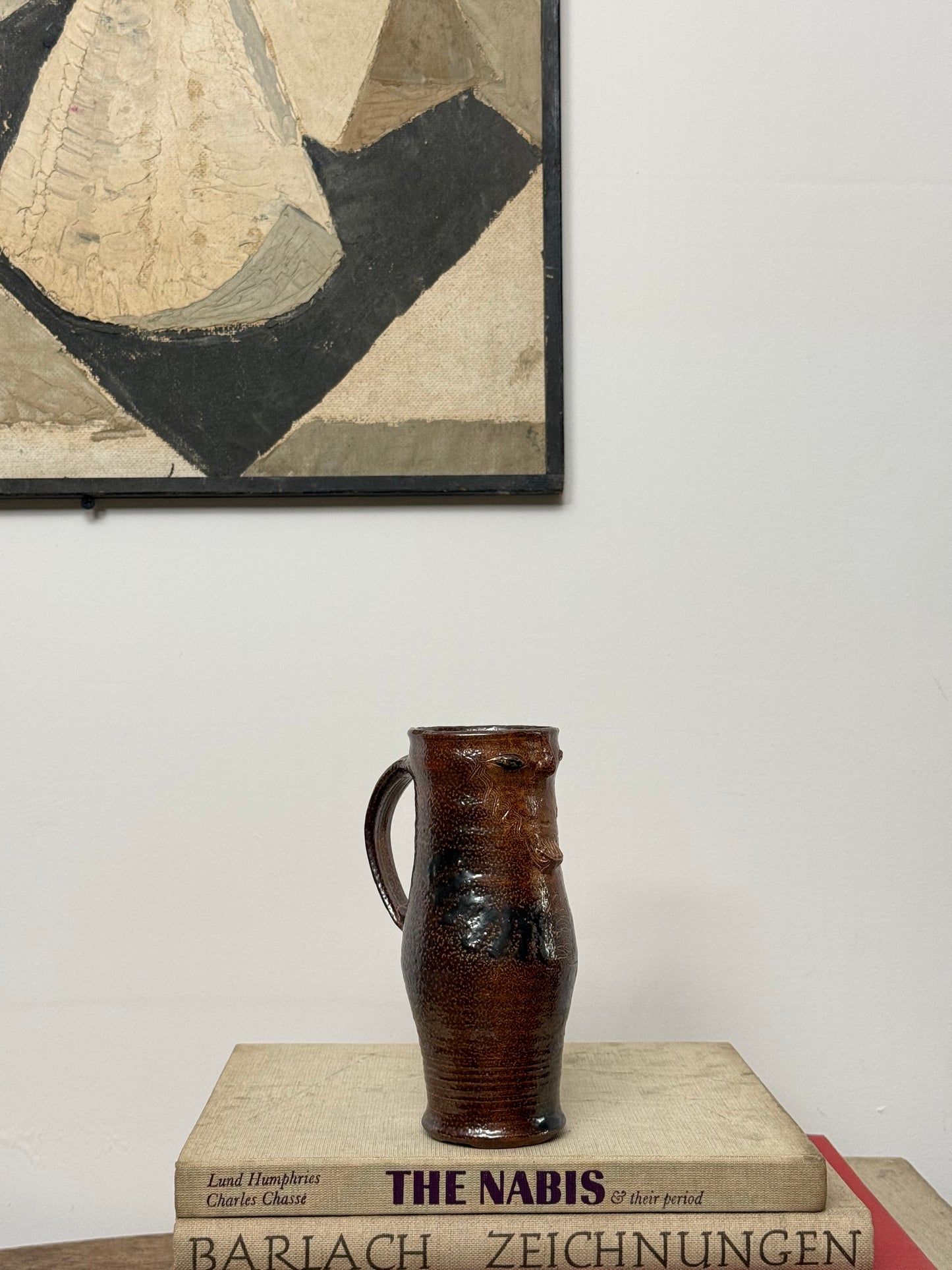 Oxshott Studio Pottery Vase Bellarmine Style, 1950 -  ROSEMARY WREN, British | 1922-2013