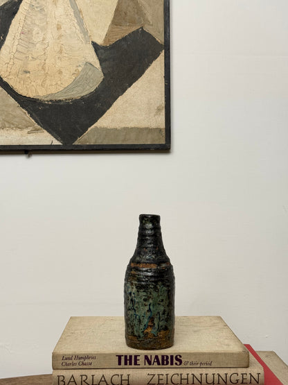 Oxshott Studio Pottery Bottle Vase - DENISE WREN, British/Australian | 1891-1979