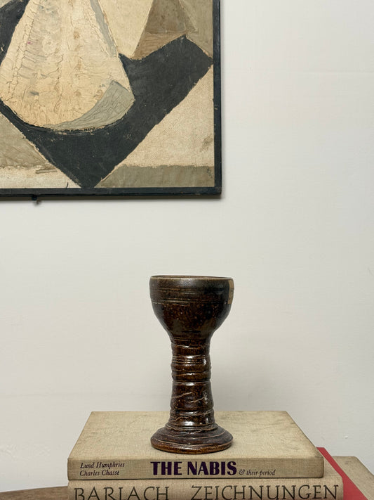Oxshott Studio Pottery Vase with base - DENISE WREN, British/Australian | 1891-1979