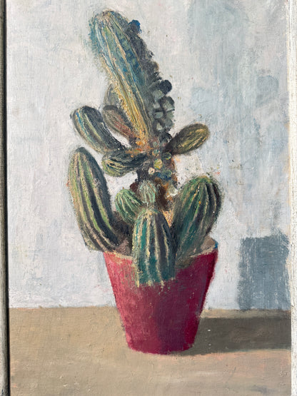 Cactus in Red Pot - Belgium 1960’s