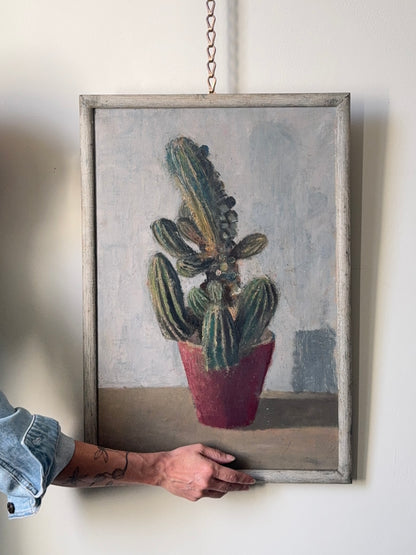 Cactus in Red Pot - Belgium 1960’s