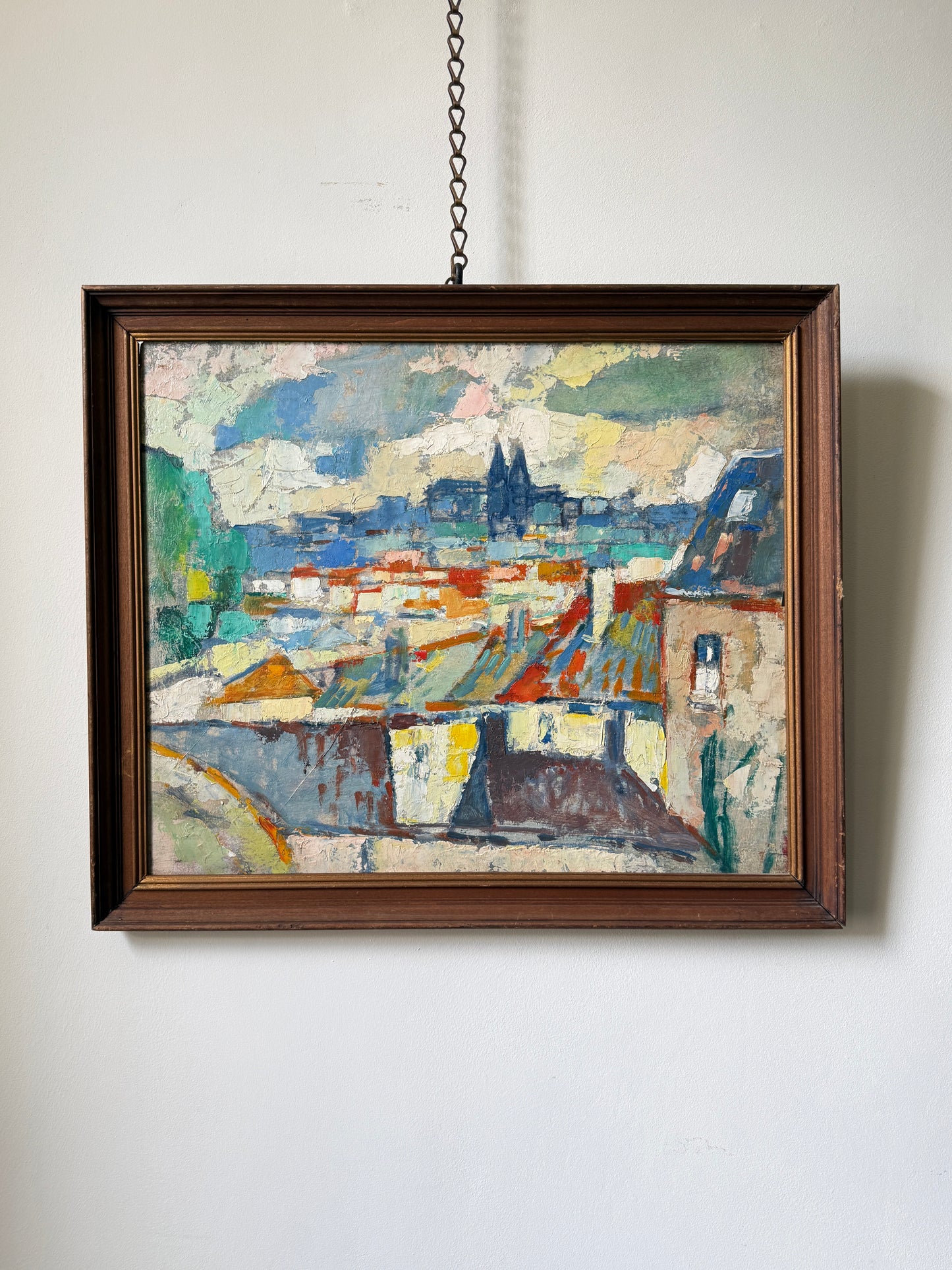 Expressionist Townscape | Belgian School c.1955–1970