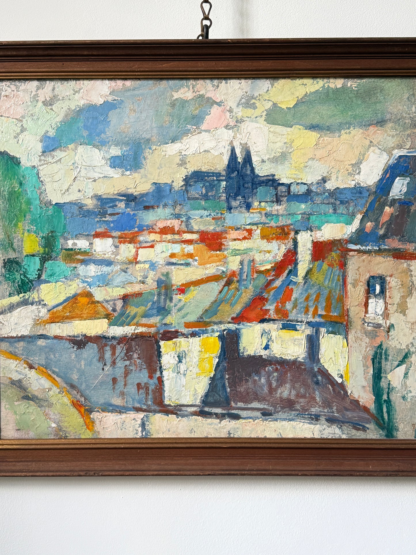 Expressionist Townscape | Belgian School c.1955–1970