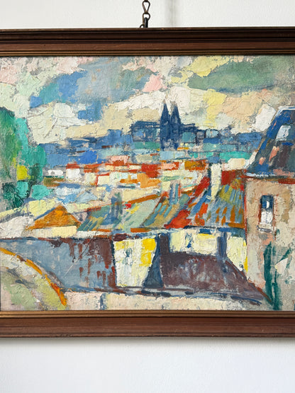Expressionist Townscape | Belgian School c.1955–1970