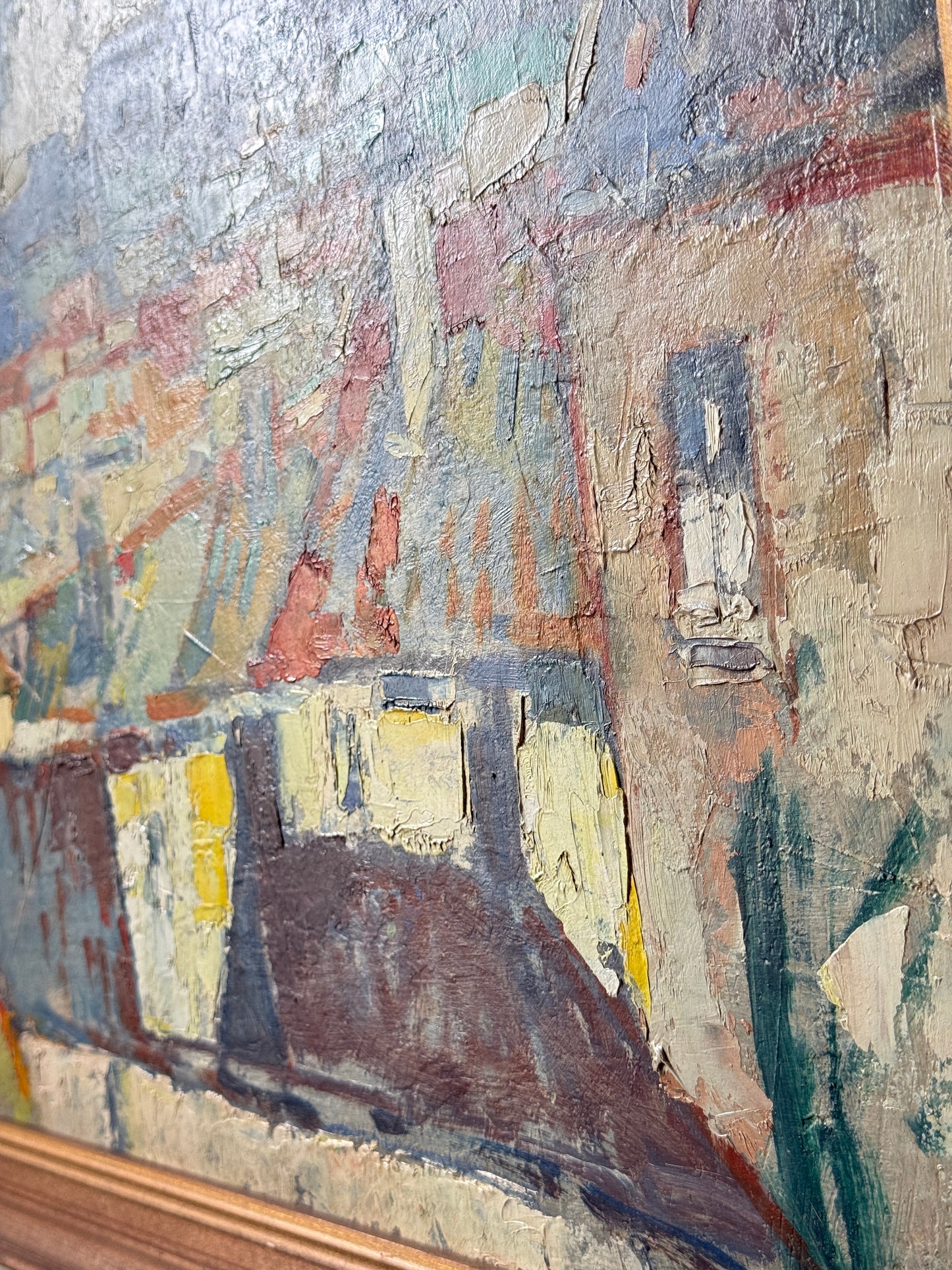 Expressionist Townscape | Belgian School c.1955–1970
