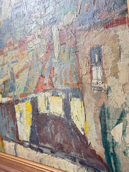 Expressionist Townscape | Belgian School c.1955–1970
