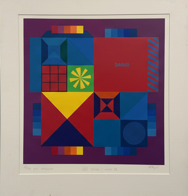 151 Action I Violet 2 - Karl Åge Riget - Danish | 1933 - 2001