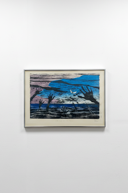 Das Lied Von Der Erde - Woodcut Block Print - W. Bust Nielson 1978-81