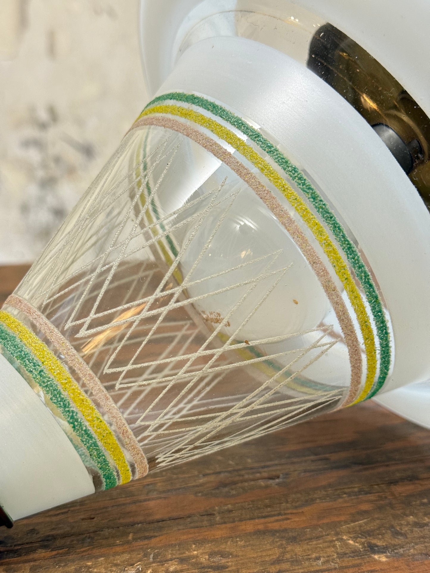 1950's Suspended Light Fitting