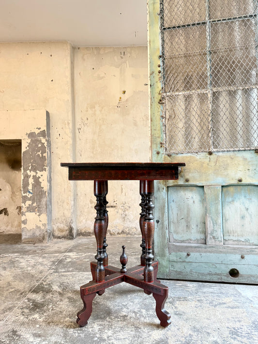 Imperial Russian Khoklhoma Square Topped Table